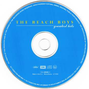 CD The Beach Boys: Greatest Hits