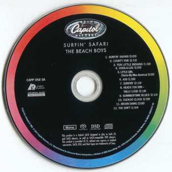 SACD The Beach Boys: Surfin' Safari