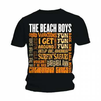 Merch The Beach Boys: T-shirt Best Of Ss 