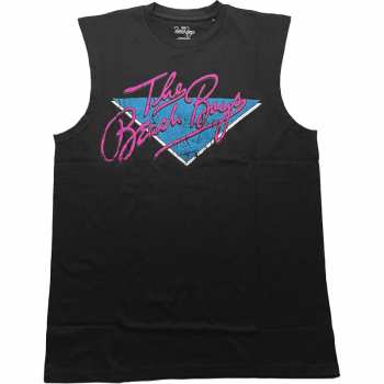 Merch The Beach Boys: Vest T-shirt Retro Logo The Beach Boys