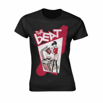 Merch The Beat: T-shirt Femmes Record Player Girl