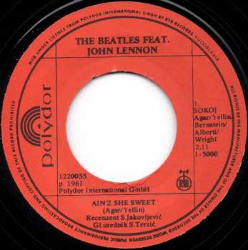 SP The Beatles: Ain't She Sweet / Cry For A Shadow