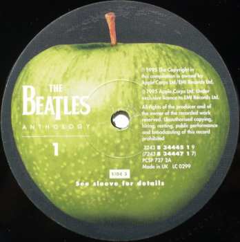 3LP The Beatles: Anthology 1