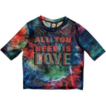 Merch The Beatles: Femmes Crop Top All You Need Is Love