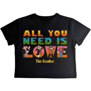 Merch The Beatles: Femmes Crop Top Yellow Submarine Aynil Stacked