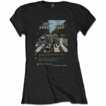 Merch The Beatles: Femmes T-shirt Abbey Road 8 Track 