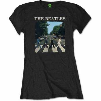 Merch The Beatles: Femmes T-shirt Abbey Road & Logo The Beatles 