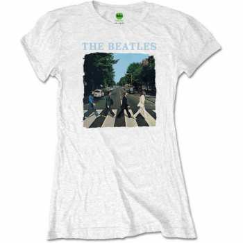 Merch The Beatles: Femmes T-shirt Abbey Road & Logo The Beatles 