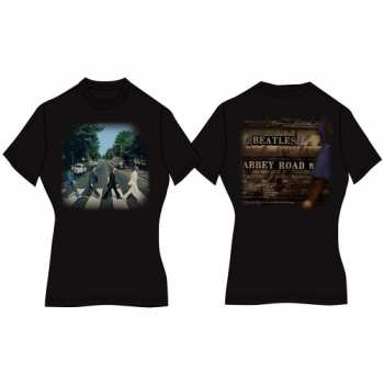 Merch The Beatles: Femmes T-shirt Abbey Road 