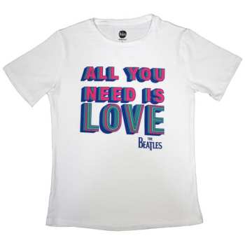 Merch The Beatles: Femmes T-shirt All You Need Is Love