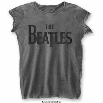 Merch The Beatles: Femmes T-shirt Drop T Logo The Beatles 