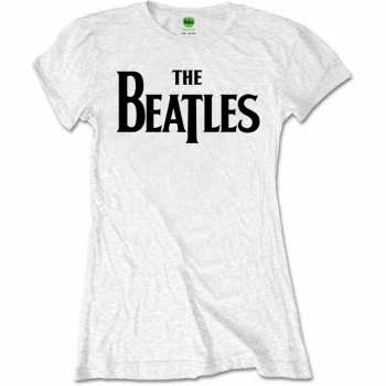 Merch The Beatles: Femmes T-shirt Drop T Logo The Beatles 