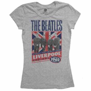 Marchandises The Beatles: The Beatles Ladies T-shirt: Liverpool England 1962 (medium) M