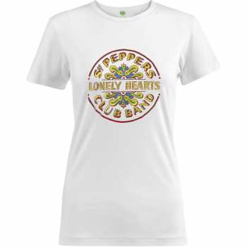 Merch The Beatles: Femmes T-shirt Sgt Pepper Drum Colour 
