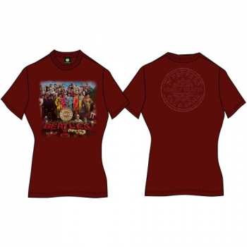 Merch The Beatles: Femmes T-shirt Sgt Pepper 