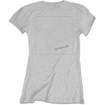 Marchandises The Beatles: Dámské Tričko White Album Back  M