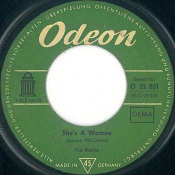 SP I Feel Fine / She's A Woman