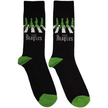 Marchandises The Beatles: The Beatles Unisex Ankle Socks: Abbey Road Crossing (black) (uk Size 6 - 11) UK Size 6 - 11