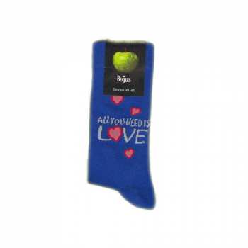 Marchandises The Beatles: Kotníkové Ponožky All You Need Is Love  42 - 47