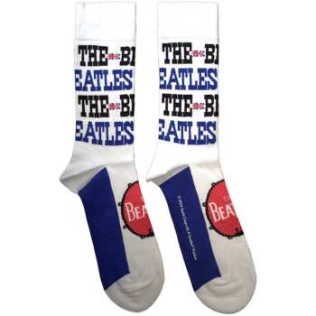 Marchandises The Beatles: The Beatles  Ankle Socks: Budokan Poster & Drum Logo