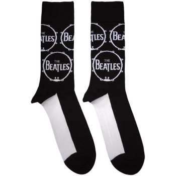 Merch The Beatles: Chaussettes à la cheville Drum Logo The Beatles Repeat