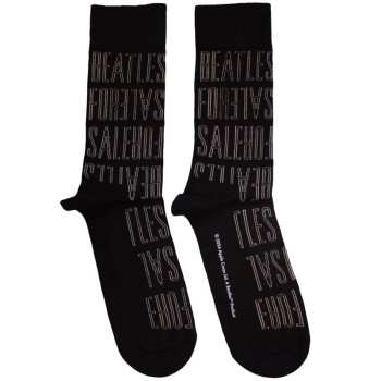 Marchandises The Beatles: The Beatles  Ankle Socks: For Sale Text Outlines Repeat