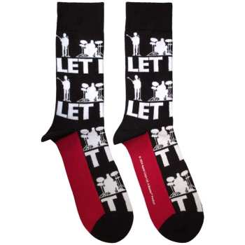 Merch The Beatles: Chaussettes à la cheville Let It Be Silhouettes Repeat
