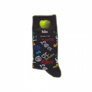 Merch The Beatles: Chaussettes à la cheville Love 