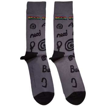 Marchandises The Beatles: The Beatles  Ankle Socks: Magical Mystery Tour All You Need Is Love