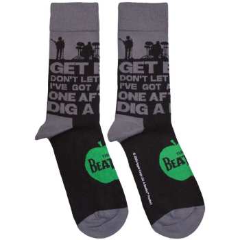 Merch The Beatles: Chaussettes à la cheville Rooftop Silhouettes & Apple