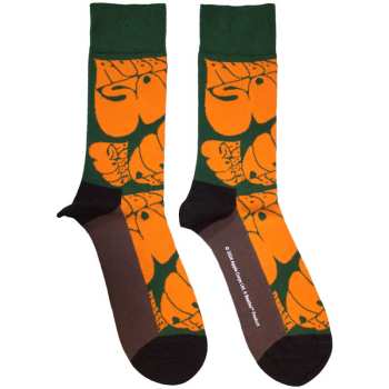 Merch The Beatles: Chaussettes à la cheville Rubber Soul Text Repeat