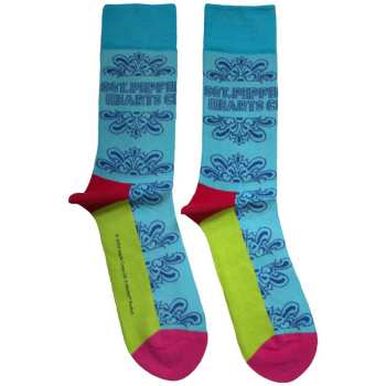 Marchandises The Beatles: The Beatles  Ankle Socks: Sgt Pepper Text Outlines