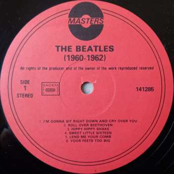 LP The Beatles: (1960-1962)