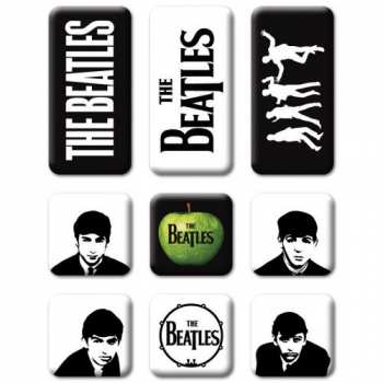 Merch The Beatles: Aimant pour réfrigérateur Set Classic Icons