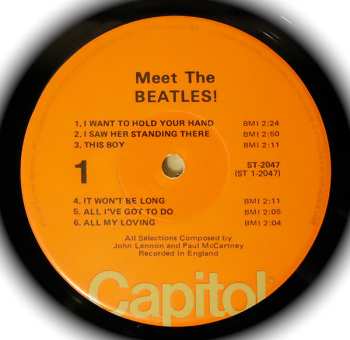 LP The Beatles: Meet The Beatles!