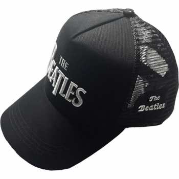 Marchandises The Beatles: The Beatles Unisex Mesh Back Cap: Drop T Logo & Apple