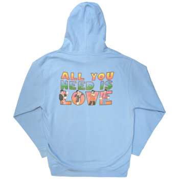 Marchandises The Beatles: The Beatles Unisex Pullover Hoodie: All You Need Is Love (back Print) (small) S