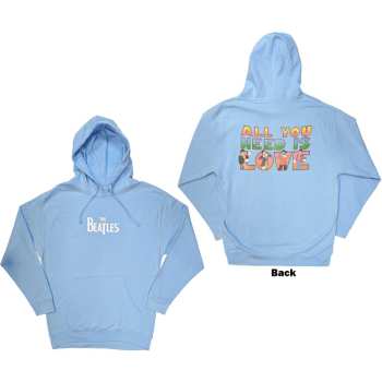 Marchandises The Beatles: The Beatles Unisex Pullover Hoodie: All You Need Is Love (back Print) (small) S