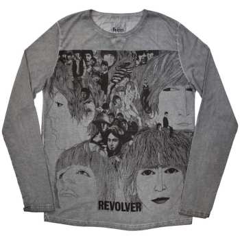 Merch The Beatles: Sweatshirt Revolver Stone Wash