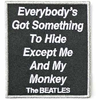 Merch The Beatles: Décoration Everybody's Got Something To Hide Except Me And My Monkey 