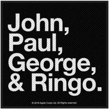 Merch The Beatles: Décoration John, Paul, George & Ringo