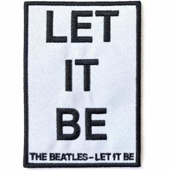 Marchandises The Beatles: Nášivka Let It Be