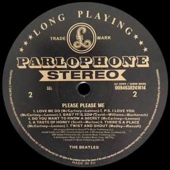 LP The Beatles: Please Please Me