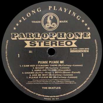 LP The Beatles: Please Please Me