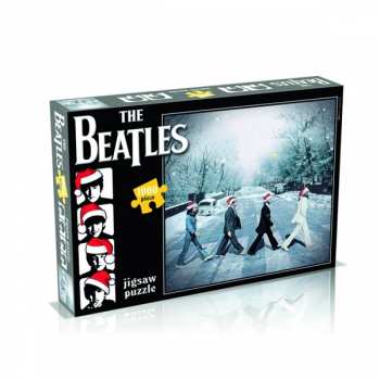 Merch The Beatles: Puzzle Christmas Abbey Road (1000 Parties)