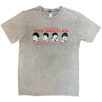 Merch The Beatles: Stone Wash T-shirt Candlestock Park Heads
