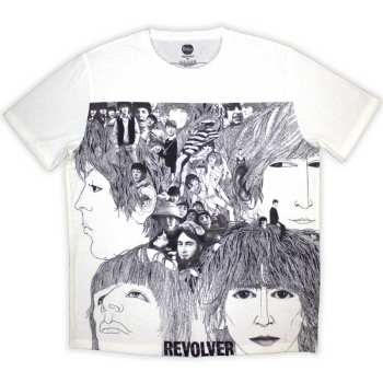 Marchandises The Beatles: The Beatles Unisex Sublimation T-shirt: Revolver (small) S
