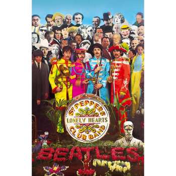 Merch The Beatles: Poster textile Sgt Pepper