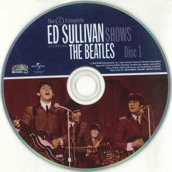 2DVD The Beatles: The 4 Complete Ed Sullivan Shows Starring The Beatles