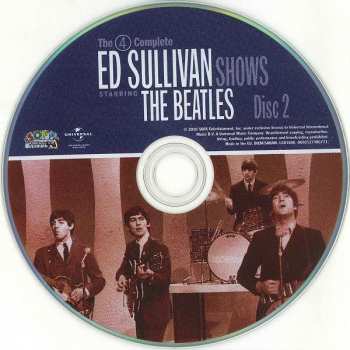 2DVD The Beatles: The 4 Complete Ed Sullivan Shows Starring The Beatles